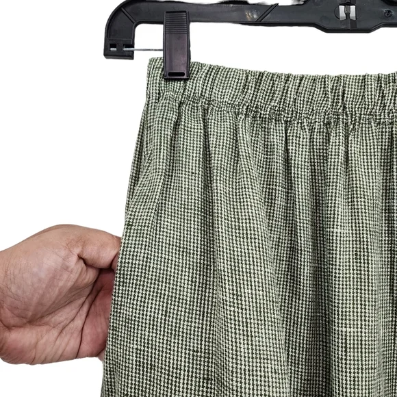 Aly Wear Women's Houndstooth A-line Maxi Skirt - XS - Picture 2 of 6